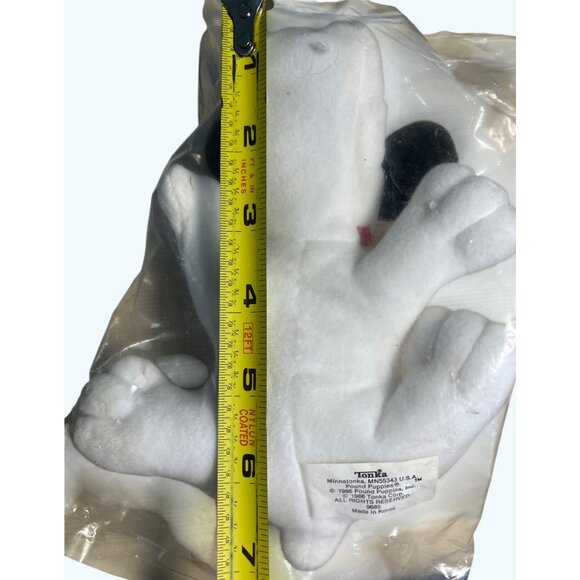 Pound Puppies Plush Toy  Vintage1986 Tonka Corp Polyester Stuffing Machine Washa - Picture 5 of 10